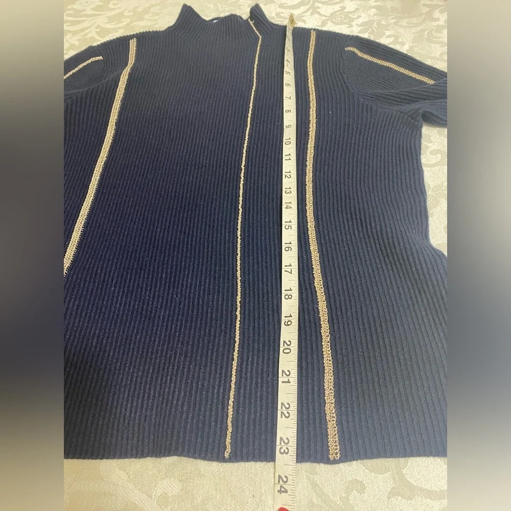 - Studio Park Blue women pullover sweater size L - Picture 7 of 8